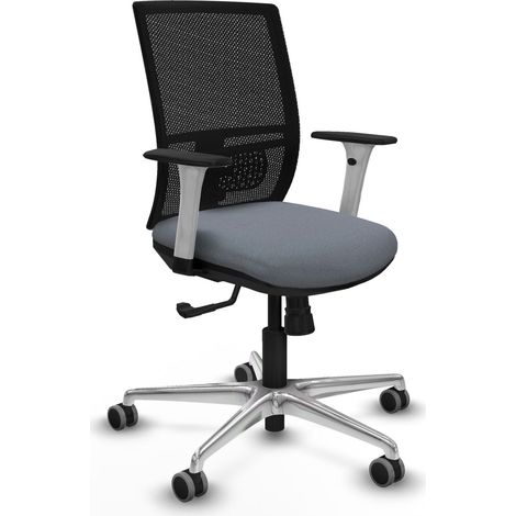 Silla de oficina piqueras y crespo yunquera blanca ruedas 65mm (1/2)