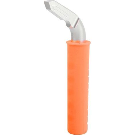 Convient aux supports de poignée de porte en alliage d'aluminium, compatible avec tous les modèles de voitures, capacité de charge 450 lbs, orange. (1/2)