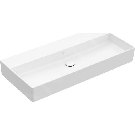 Villeroy & Boch Memento 2.0 lavabo mural, sans trou pour robinet, (1/5)
