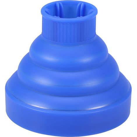 Sèche-cheveux pliable professionnel avec diffuseur et housse de protection, outil de coiffure (bleu) (1/5)