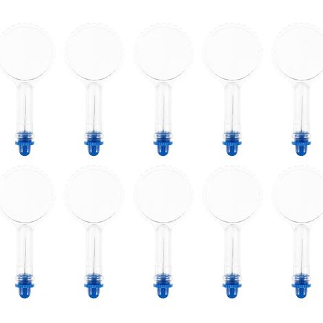 10 pièces Lot Enfile-Aiguilles avec Loupe pour Aiguilles à Oeil Petit et Portable Outil de Couture Adapté Aux Personnes Âgées et Au Point de Croix