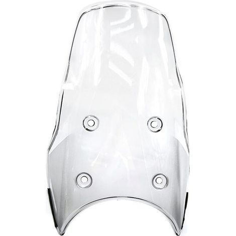 Deflettore trasparente per parabrezza per motociclette Himalaya 450 e Himalaya 452 (modelli 2024-2025). (1/3)