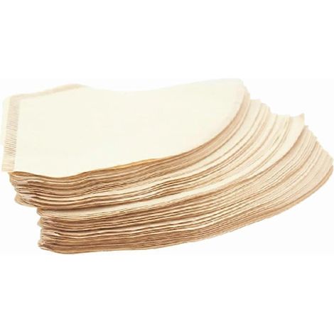 300 hochwertige, sichere, geruchsneutrale und ungebleichte Kaffeefilter für Kaffeemaschinen – für Kaffeeliebhaber. Verhindert Verschütten. (1/5)