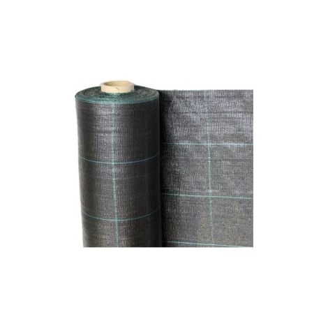 Telo per Pacciamatura Nero Quadrettato Tessuto Polipropilene Antistrappo - mt 8 x 4,20 H