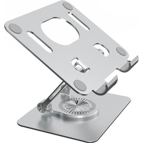 Support de tablette, support rotatif pour iPad avec base rotative à 360 degrés, réglable pour le dessin, compatible avec iPad Pro/Air/Mini, etc. (1/5)