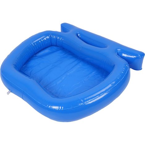 Baignoire gonflable pour les pieds, grande capacité, fond antidérapant, portable, pour piscine. (1/5)