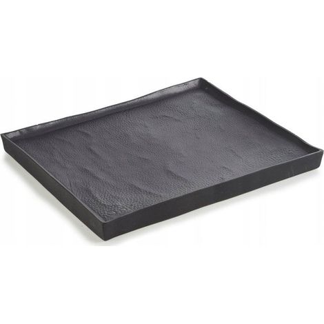 Revol Talerz Black Moon Porzellanplatte Schwarz 21x18 cm