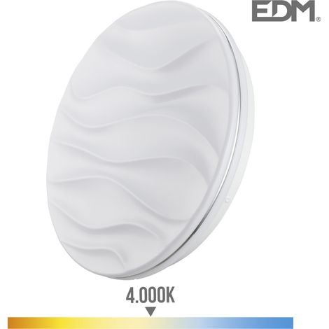 Super-LED-Flächenleuchte 24 W 2490 lm 4000 K ø38 x 7 cm Desert EDM-Modell