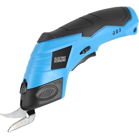Ciseaux électriques 3,6 V pour la découpe de tissus, machine portable compacte et rechargeable pour la découpe de tissus et de cuir (1/5)
