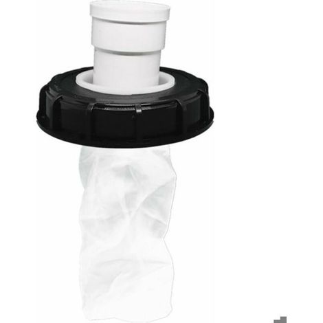 Filtre pour réservoir d'eau de pluie - - Nylon lavable - Couvercle intégré - Filtration efficace - Réutilisable (1/4)