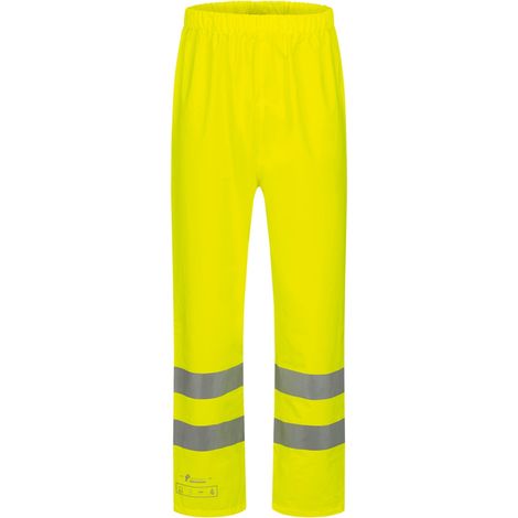 Feldtmann Norway Multinorm PU-Regenbundhose KLAAS 2353 Gr. 4XL leuchtgelb