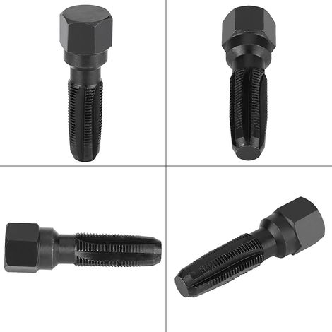 5 Pièces Tarauds de Réparation pour Bougies 14mm avec Inserts en Acier au Carbone