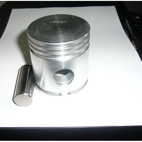 PISTONE D.60 CON SPINOTTO COMPRESSORE ABAC BALMA NUAIR ORIGINALE B6000