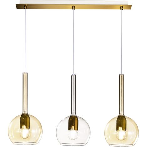 Lampadario classico top light future 1155 os s3 rp ta e27 led vetro pirex soffiato lampada soffitto