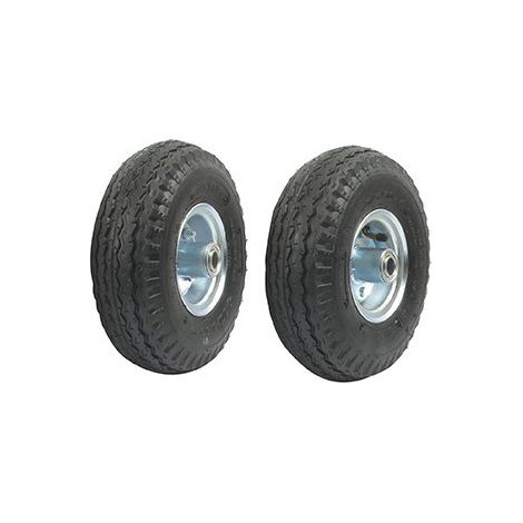 Vorderrad für Aufsitzmäher, anpassbar - ø: außen: 260 mm, Bohrung: 19,05 mm