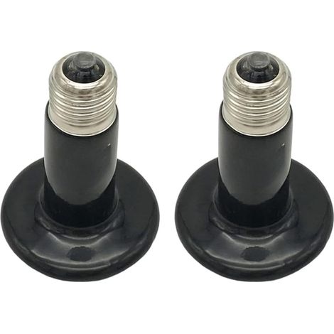 Keramik-Heizstrahler – 1 Stück – Metall – Schnelles Aufheizen ohne Licht – Für Reptilien und Geflügel – 75 W (1/5)