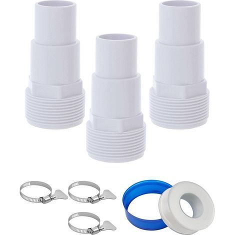 Hayward SPX1091Z4 Universal-Kombinationsschlauchadapter zum Anschluss von 1,25"- oder 1,5"-Schläuchen. (1/5)