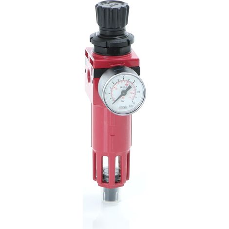 Elmag FRMG Druckluft Filterdruckminderer Druckregler mit Anschlussgewinde 1/4" (1/3)