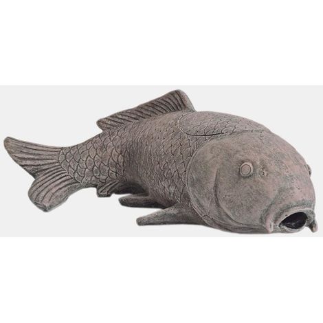 Sujet cracheur Carpe L 57cm x H 21cm avec filtre intégré (1/3)