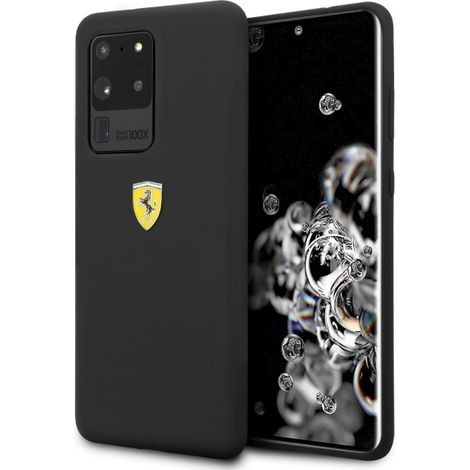 Ferrari Hartschalenkoffer FESSIHCS69BK S20 UltraG988 schwarz/schwarz Silikon (1/5)