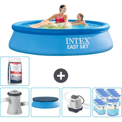 Intex Piscine Easy Set Ronde - 244x61 cm - 6-pièces  SCB55 (1/5)