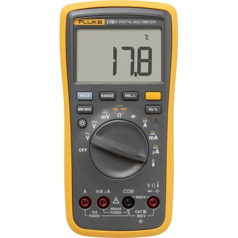 Fluke 17B+/EUR Multimètre numérique CAT III 600 V Affichage (nombre de points): 4000