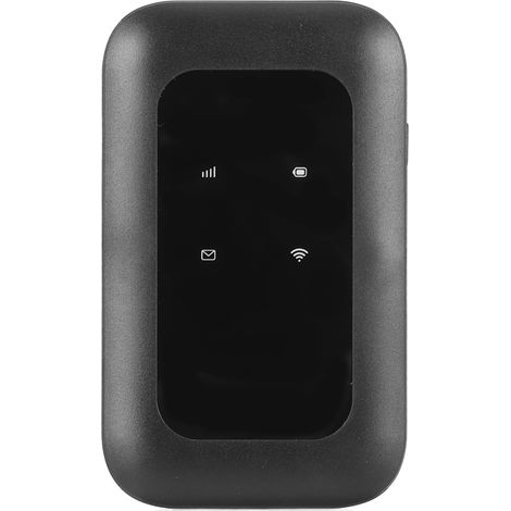 Routeur WiFi 4G, téléchargement 150 Mbps, emplacement pour carte SIM, partage de connexion pour 10 appareils, batterie 2100 mAh, modem WiFi USB 4G LTE pour l'Europe et l'Asie. Compatible Europe et Asi