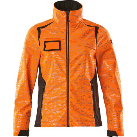 Mascot MASCOT ACCELERATE SAFE Damen Softshelljacke 19212-291 Gr. 4XL hi-vis orange/dunkelanthrazit (1/5)