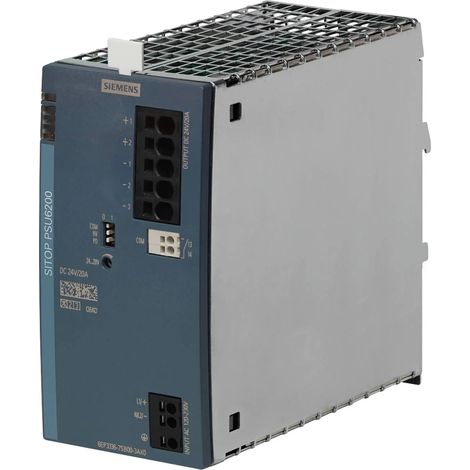 [NEUWERTIG] B-Ware Siemens Hutschienen Netzteil Stromversorgung Sitop Psu6200 Ex Din Rail 480 W 20 A