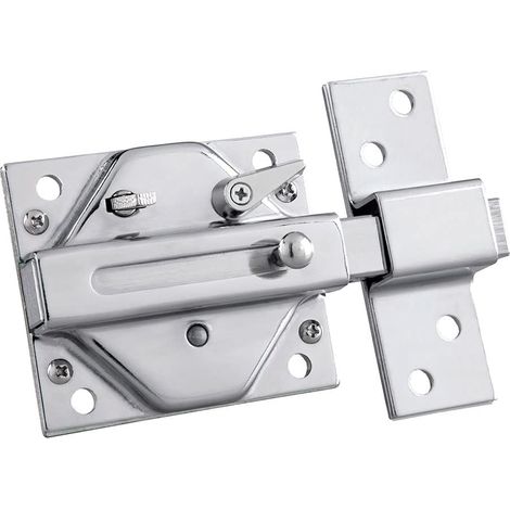 Serrure de sécurité CS88SC Chrome satiné Argenté Acier (1/3)