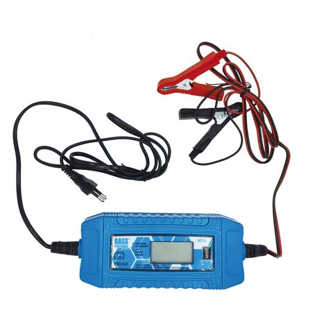 Caricabatterie elettronico 6/12 V, 6 A, 160 Ah (1/4)
