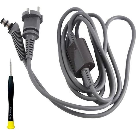 Cordon d'alimentation pour fer à friser, accessoires de réparation spéciaux, prise UE, comme illustré