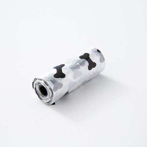 Sacs pour le nettoyage extérieur lors des promenades canines, format rouleau pratique (1rouleaux,15 sacs par rouleau) (1/3)