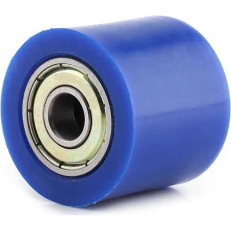 Kettenspannrolle, Kettenspannführungsrolle für Minibikes, Quads, Offroad-Motorräder (blau - 8 mm) (1/5)