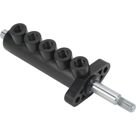 Geeignet für professionelle Reifenfüll-Fußventile, 5-Wege-Ventile aus Aluminiumlegierung und Stahl, 8-mm-Gewinde.