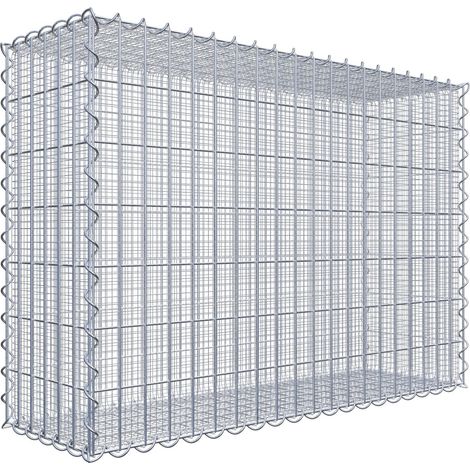Gabiondeco - Gabion à mailles très fines pour gravillon 100 cm x 70 cm x 30 cm (L x H x P). maille 5 x 10 cm. spirale - Made in Germany (1/3)