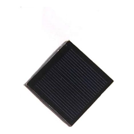 Lot de 8 mini panneaux solaires 1 V 200 mA 40 x 40 mm micro filaires pour énergie solaire, bricolage, éclairage de jardin, projets scientifiques - Chargeur de batterie (1/5)