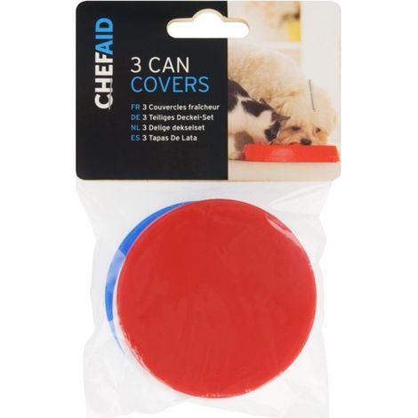 Chef Aid 7.5cm Can Covers x 3 (1/2)