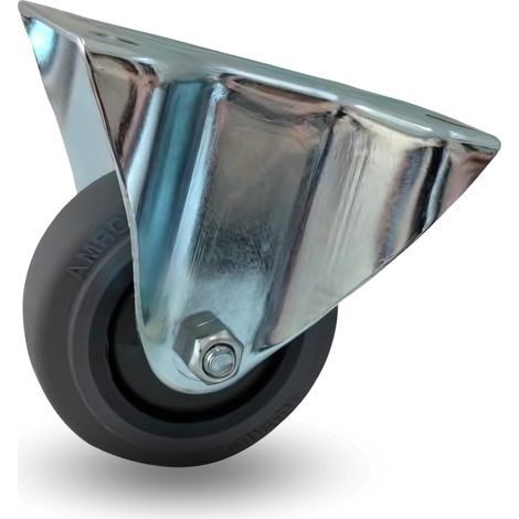 Juego de ruedas fijas de 80 mm y 120 kg fppf 0801 Performa (1/5)