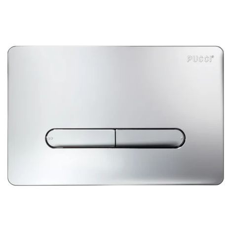 Placca per Cassetta Pucci Eco Tratto Linea Mod 2014 Cromo (1/2)