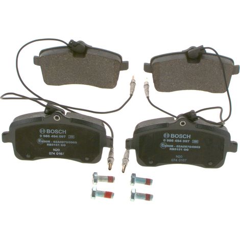 PLAQUETTES DE FREIN AVANT 0986494097 BOSCH (1/5)