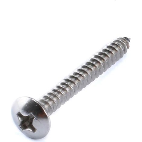 50 vis autotaraudeuses à tête ronde plate cruciforme) de 6 25 mm longueur M3 (12