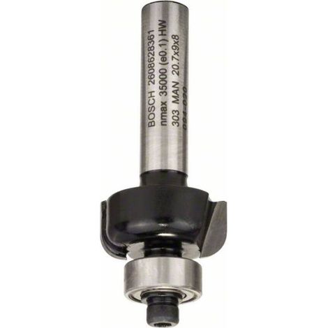 Fresa perfilar E 8 mm R1 4 mm D 207 mm L 9 mm G 53 mm  BOSCH 2608628361