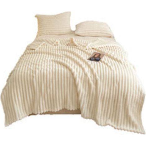 Kuscheldecke – warme und flauschige Decke für Mama, Frauen und Freundinnen (Beige, 230 x 200 cm) (1/4)