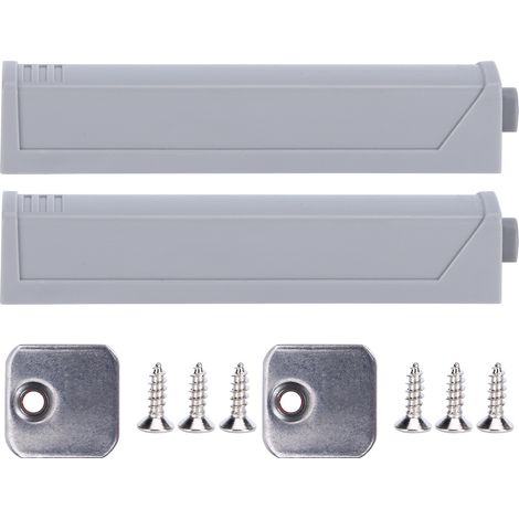 Sets magnetischer Druckverschlüsse mit Dämpfer, Push-Open-System für Schubladen und Möbeltüren (1/5)