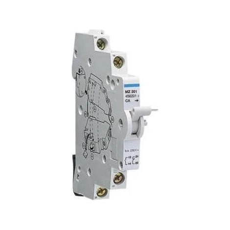Hager MZ201 contacto auxiliar blanco 6A 240V