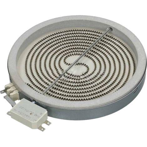 Ersatzteil - Glühfokus (Durchmesser 180 mm) 1800 W - - BEKO, DOMEOS, FAR, WHIRLPOOL, LEISURE, ALTUS