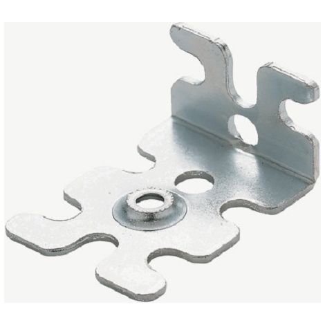Équerre universelle NOTRE SELECTION EQU1088 25 mm zincée 47,5x35x25 mm (1/2)
