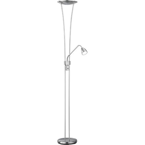 Lampadaire led integree 19w 3000k 2200 lm nickel mat - trio - arizona 2660833 2660833 2660833 2660833 2660833 2660833 2660833 (1/3)