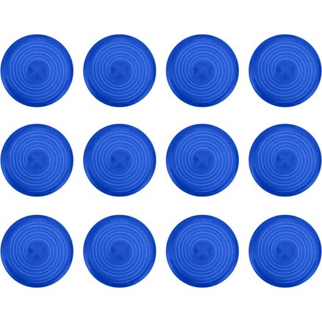 12 pièces Capuchon de Bouton Arcade de Remplacement Mécanique pour Interrupteurs Kailh Cherry TTC Akko Glorious Bleu (1/5)